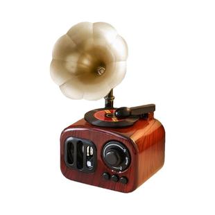 复古留声机摆件客厅玄关桌面创意音乐盒家居古典怀旧八音盒装饰品