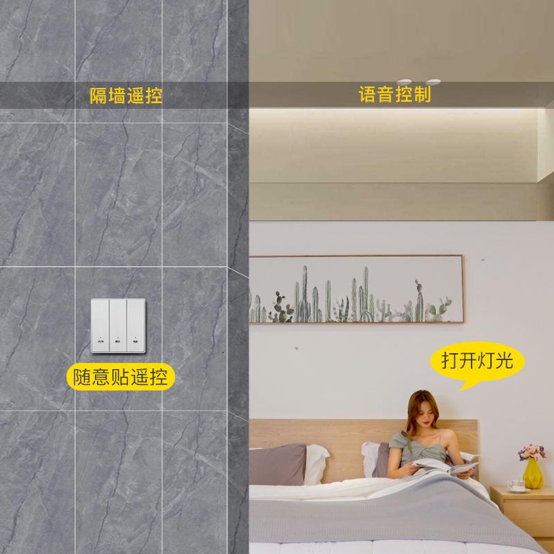 24v12v语音智能开关led线条灯家用低压灯带灯条声控遥控制器模块