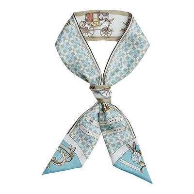 包手柄丝巾新式座驾真丝桑蚕丝巾