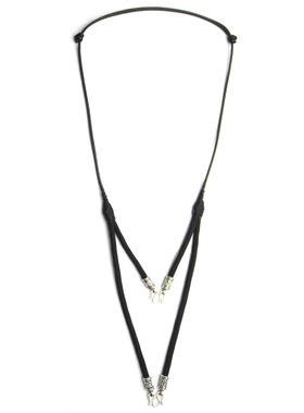 混搭风可调节纯银扣男女款挂链