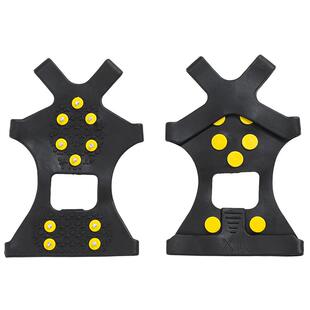 户外登山防滑冰爪10齿鞋钉鞋套雪路面防摔冰抓链专业准备雪地雪爪