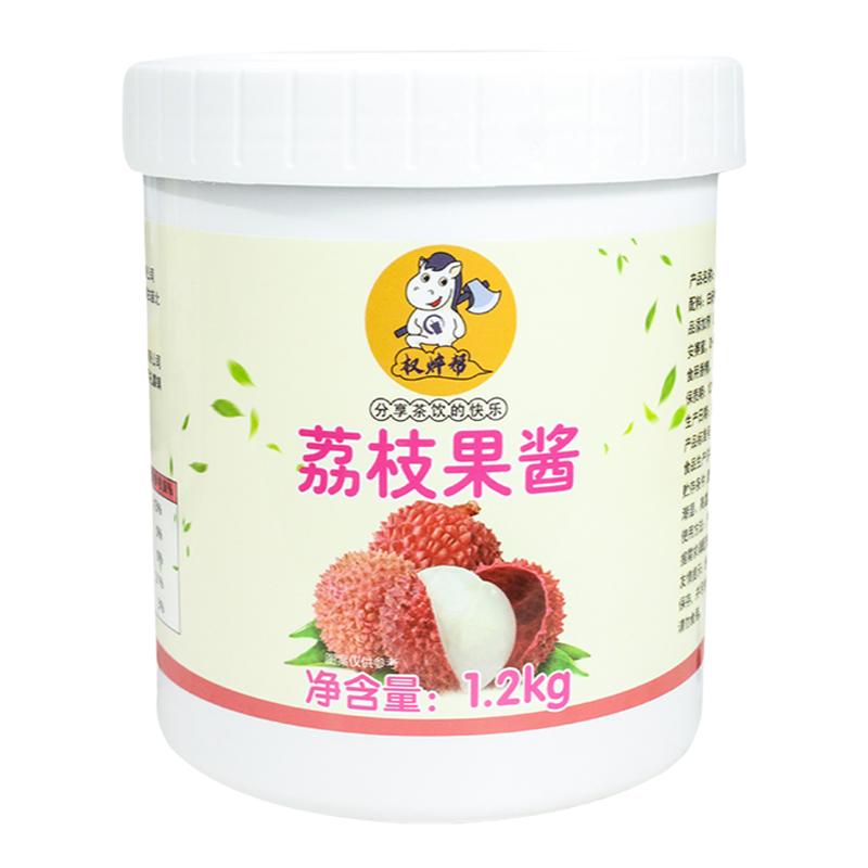 【整箱23元/罐】荔枝果酱1.2kg