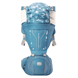 纽贝乐婴儿背带前抱式宝宝坐凳腰凳多功能前后两用抱娃神器护腰款