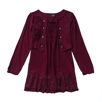 2025新款大码女装假两件套春秋装外穿洋气韩版宽松t恤中长款长袖