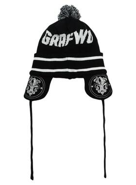 GRAFAK47护耳针织帽男女通用