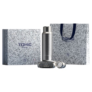 tomic特美刻纯钛保温杯茶水分离焖茶杯便捷机械显温钛杯高档送礼