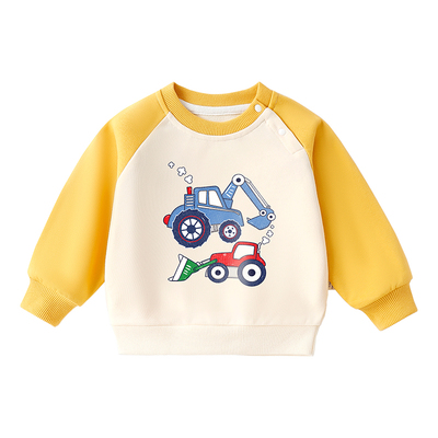 宜爽儿春秋冬男休闲卫衣外出亲肤