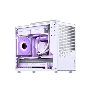 【Intel旗舰】乔思伯Z20白色DIY主机ITX手提台式组装三角洲行动游戏电脑整机250K/13400TEF/14600KF/5060Ti