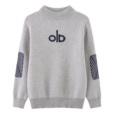 儿童毛衣纯棉秋冬款圆领