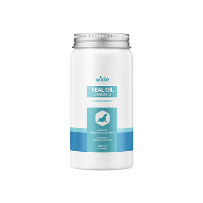 WIDE加拿大进口海豹油DPA守护中老年心脑血管omega3 非鱼油磷虾油