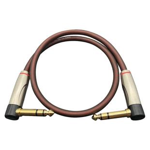 大三芯6.5mm音频线公对公电钢琴音箱6.35双声道立体声TRS平衡线