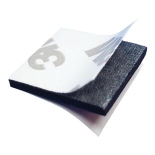 定制强力3m泡棉胶无痕车用胶黑白色eva海绵胶9080双面胶50X50毫米