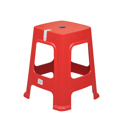 （1-10个装）熟胶加厚塑料凳子防滑高凳板凳家用客厅成人方凳椅子