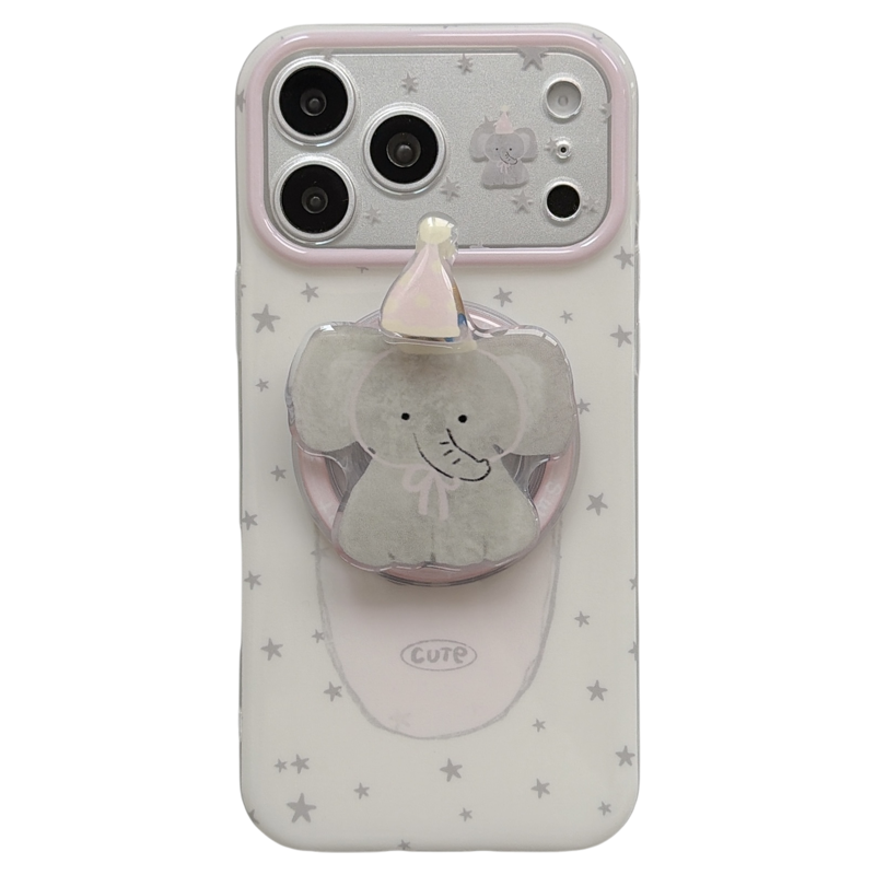 jze萌系Q版可爱旋转帽子考拉适用苹果17ProMax手机壳日韩iphone15新款16pro女17pro磁吸支架14全包防摔手机套