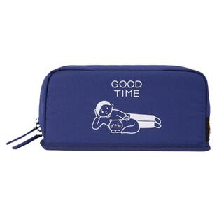 日本kokuyo国誉笔袋noritake联名HACO·HACO多功能桌面收纳包大容量可站立可爱女笔盒文具袋