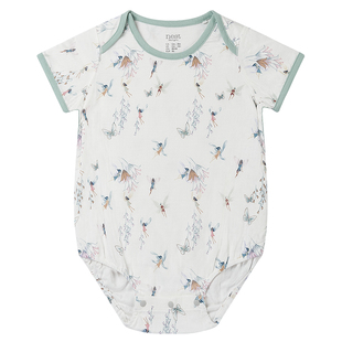 【包屁衣】Nest Designs儿童短袖包屁衣透气和尚服春夏连体衣哈衣