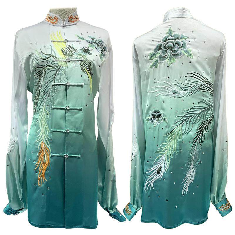 量身定做太极气功武术比赛服汉粹