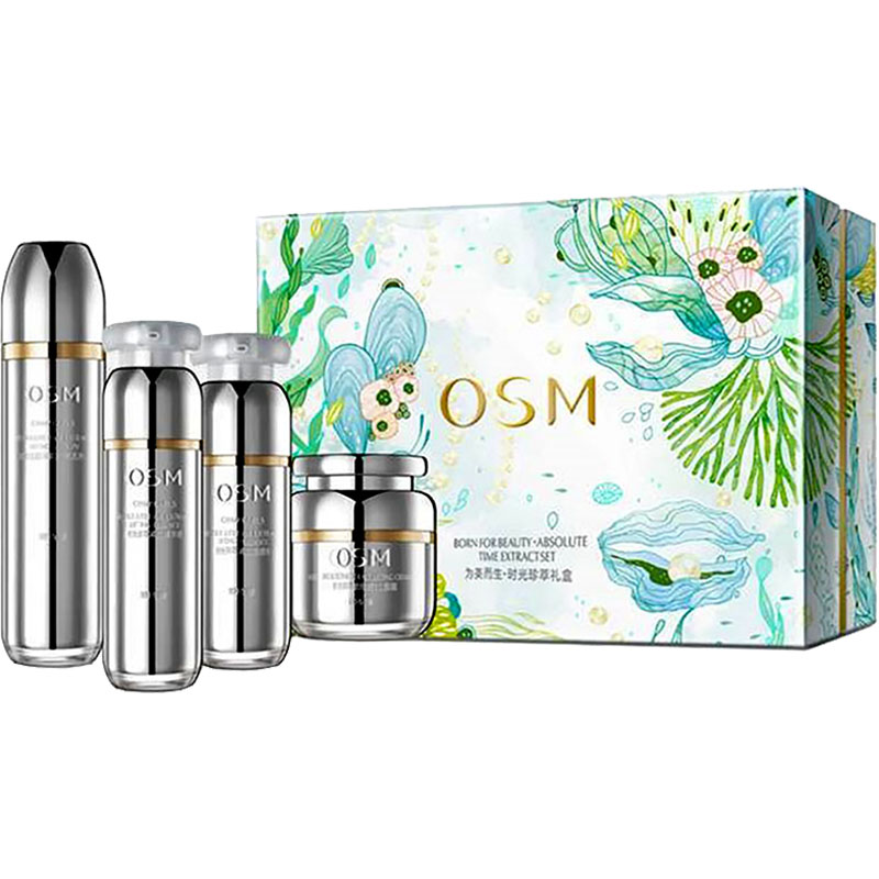专柜osm欧诗漫为美而生时光珍萃礼盒紧致抗衰老补水保湿高端套盒