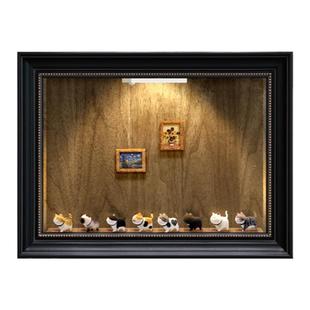 diy磁吸电表箱装饰画2026新款置物配电箱盒遮挡画家用液压电闸画