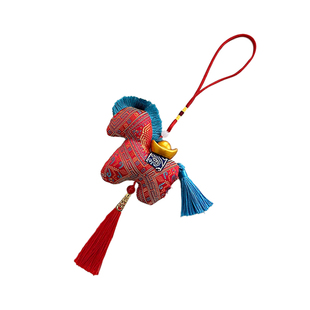 【2026马年】芯苼 新年红色系香囊 国潮手工精致刺绣香包花艺资材