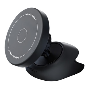 适用特斯拉手机支架焕新y专用新款model3磁吸硅胶出风口圆球黑色