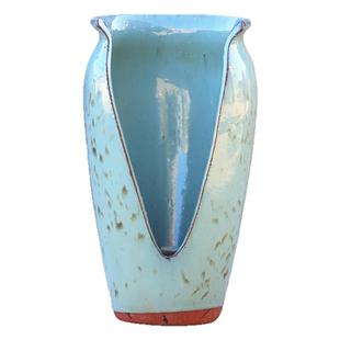 高切口造型缺口悬崖多肉花盆粗陶陶瓷多肉植物特大陶罐阳台小老桩