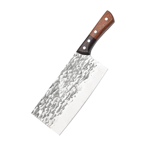 手工锻打斩切两用菜刀家用切菜切肉轻巧锋利厨房专用切肉刀砍骨刀