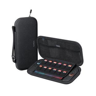 贝尔金适用Switch2收纳包任天堂NS2掌机保护套ns2卡带盒二代游戏机保护包减震防摔airtag收纳袋游戏配件包