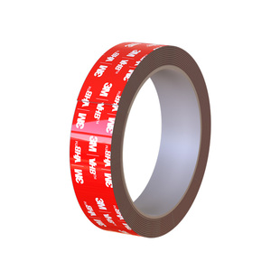 3M双面胶高粘度强力无痕纳米胶车用不留痕贴墙专用耐高温泡棉手机支架相框超薄可撕防水卫生间挂钩万能两面贴