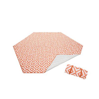 KingCamp户外双面绒六角野餐垫