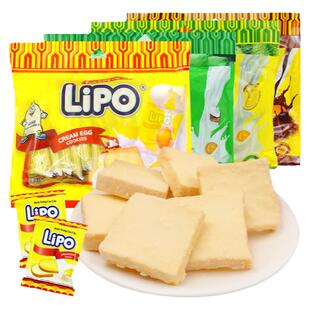 lipo面包干越南进口小包装早餐饼干多口味网红小零食休闲小吃爆款