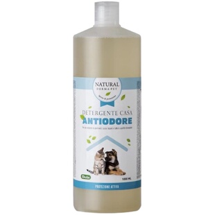 意大利Derbe德贝宠物环境异味猫咪狗狗浓缩除臭剂地板液1000ML