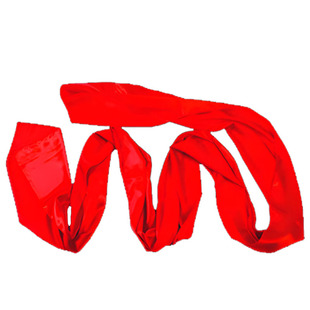 扭秧歌红绸子舞蹈表演专用绸布绸带腰鼓带飘带道具跳舞绸缎红丝带