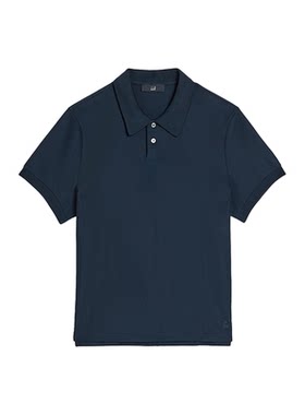 登喜路AD徽标棉质珠地短袖Polo衫