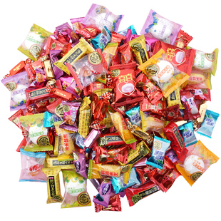 徐福记什锦糖果混合口味酥心糖棉花软硬水果散装零食结婚庆大礼包