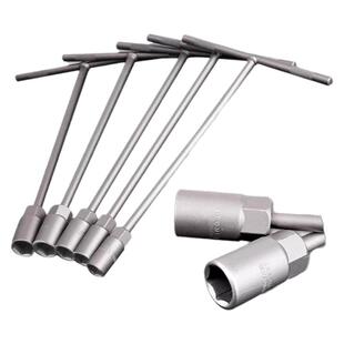 手动T型套筒丁字形六角扳手汽车摩托维修T型多功能防滑加长工具