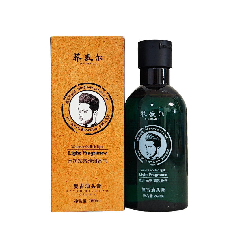 荞麦尔复古油头膏定型保湿啫喱膏