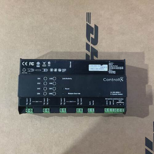CONTROL4 C4-DIN-8DIM-E 8-CHANNEL DIMMER MODULE