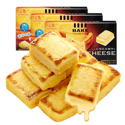 森永日本进口零食芝士糕点饼干