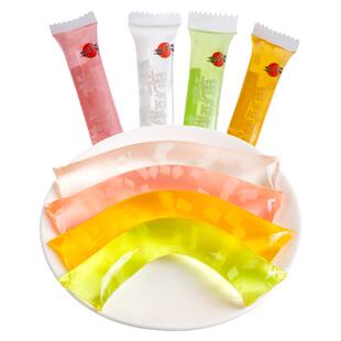 蜡笔小新果粒棒果冻条爆款果味吸吸果冻休闲儿童零布丁食独立包装