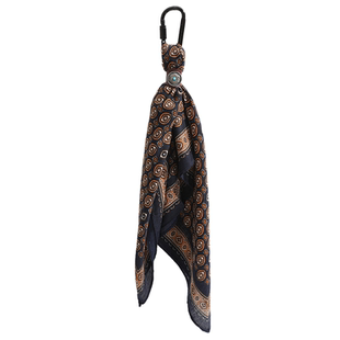 Im May韩系复古腰果花挂件丝巾方巾轻奢高级感腰间配饰裤子装饰