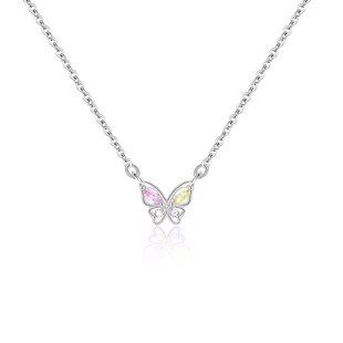 现货·Paranoid Puppy蝶生蝴蝶项链女轻奢小众颈链高级复古锁骨链