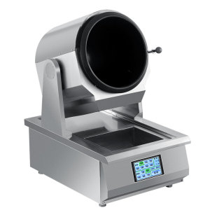 宇维商用炒菜机全自动智能炒菜机饭店外卖台式滚筒炒粉炒面炒饭机