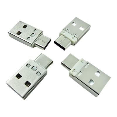 TYPE-C母座转USB-C转换头短款