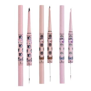 FLORTTE花洛莉亚双头刀锋眉笔染眉膏极细野生眉持妆防水怪美莉亚