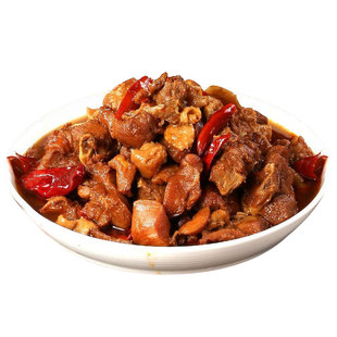 骞喜客农家香辣火锅鸡鸡腿肉地道沧州味熟食冷冻速食1200克盒装