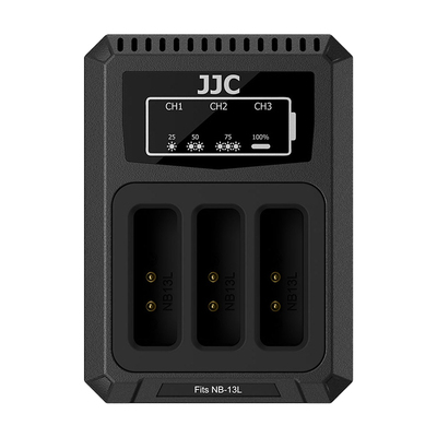 JJC适用佳能NB-13L电池充电器