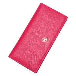 超薄两折真皮钱包女百搭2025新款软牛皮长中短款多卡位大钞夹钱夹