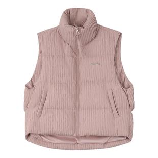 PAPERLLL辛间压褶羽绒服马甲女款2025新款外穿超好看高级感上衣