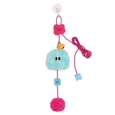 弹力绳悬挂式猫咪自嗨玩具ZEZE